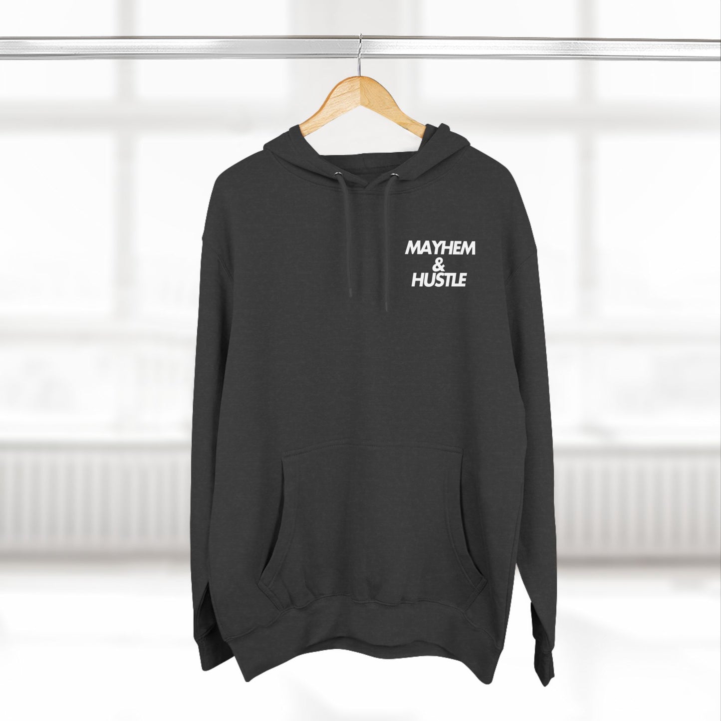Mayhem & Hustle Skull Hoodie