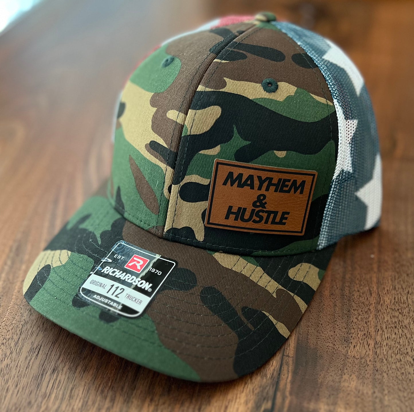 Mayhem & Hustle Richardson 112 Trucker Hat – Hustle Hard, Live Bold
