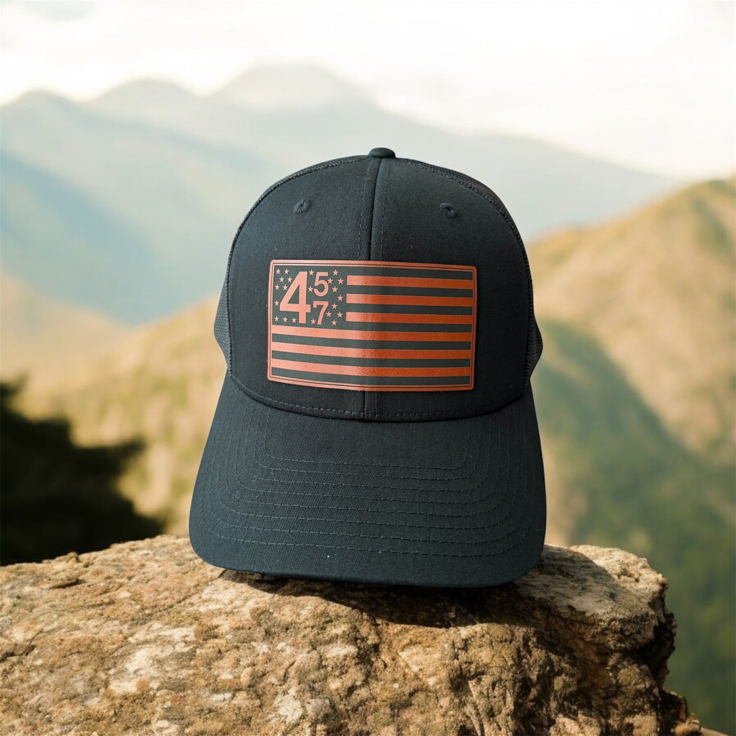 "45/47" Trump Hat – Patriotic Statement
