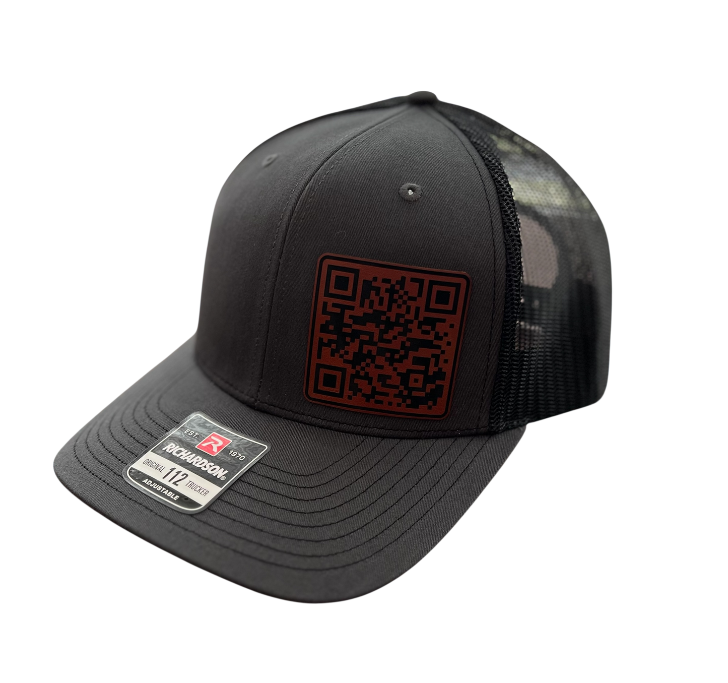 Show Me That Butthole! Patch QR Code Trucker Hat