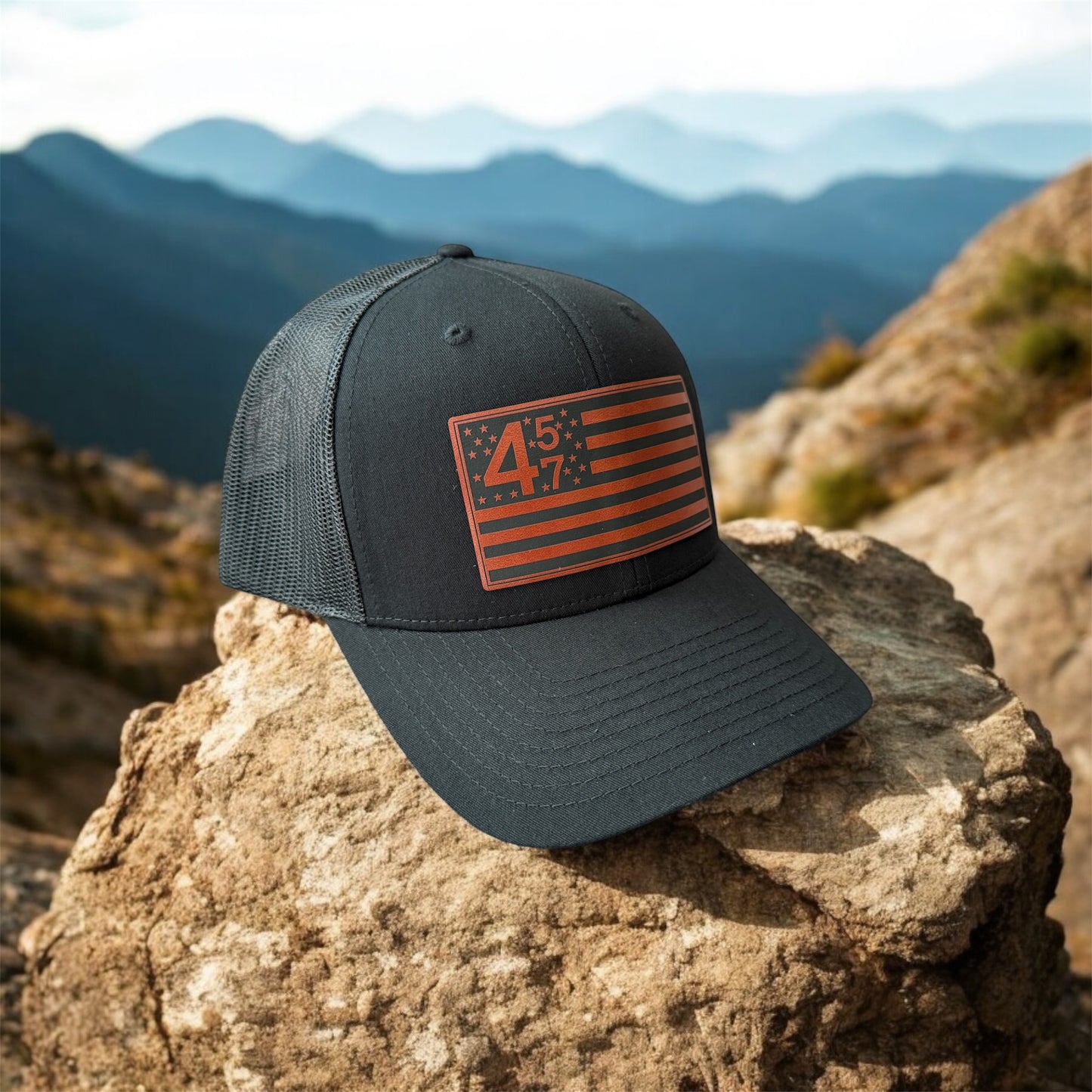 "45/47" Trump Hat – Patriotic Statement